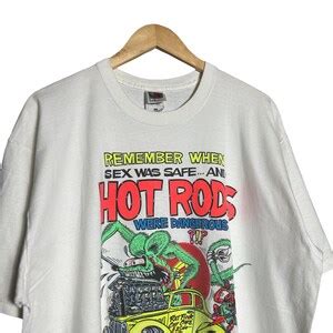 Rare Vintage S Rat Fink Hot Rods Roth Tshirt Etsy