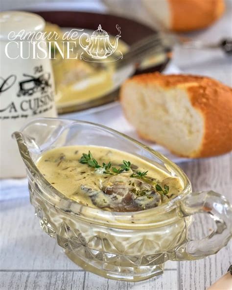 Sauce Foresti Re Aux Champignons Amour De Cuisine