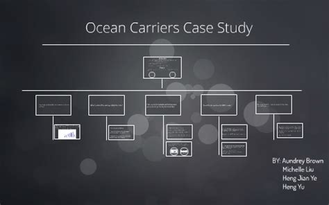 ocean carriers case study  heng yu  prezi
