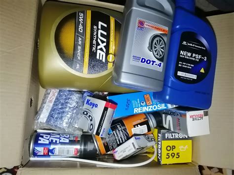 Замена текучих и твердых — KIA Rio (1G), 1,3 л, 2002 года | плановое ТО ...