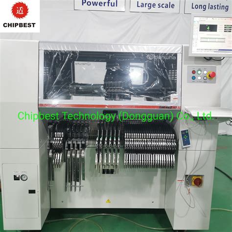 Smt Machine Automatic Electronics Production Machinery Hanwha Smt Chip