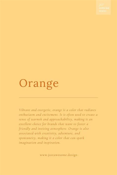 What Is The Meaning Of Orange Discover The Psychology And Aesthetic Of