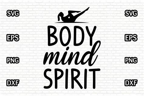 Body Mind Spirit Graphic By Journey With Craft · Creative Fabrica