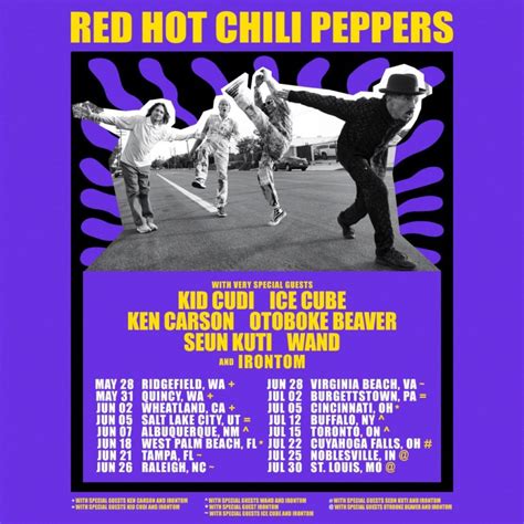 Red Hot Chili Peppersおとぼけビバらをサポートに迎えた北米ツアーを発表 LMusic 音楽ニュース