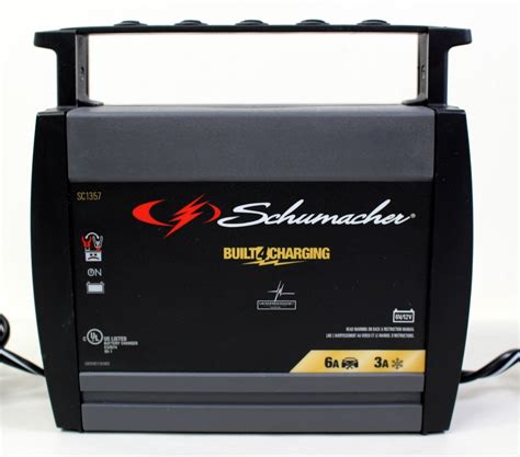 Schumacher Fully Automatic Battery Charger ~6a Charge And 3a Maintain~ Sc1357 Ebay