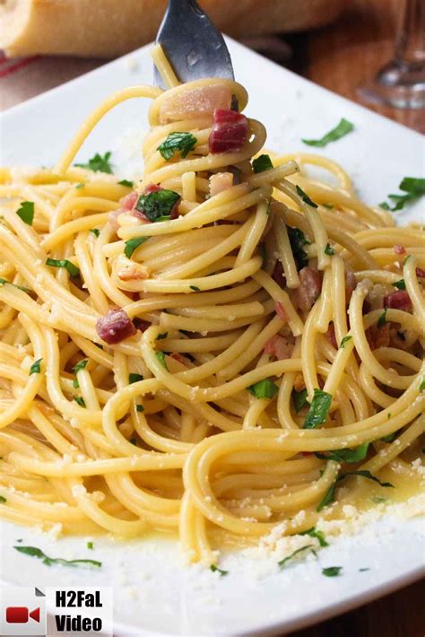 Pasta Carbonara With VIDEO How To Feed A Loon Recipe Carbonara