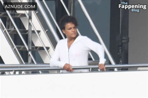 Michelle Rodriguez Flashes Sexy Bikini On Sardinian Boat Day Aznude
