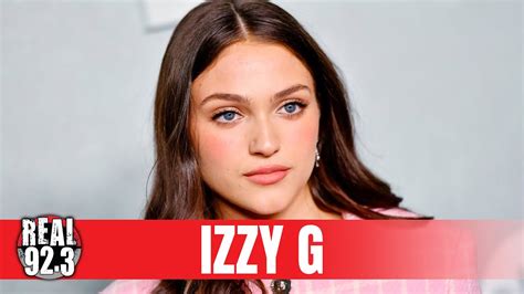 Izzy G from Hulu's "Under the Bridge" talks acting, music & more - YouTube