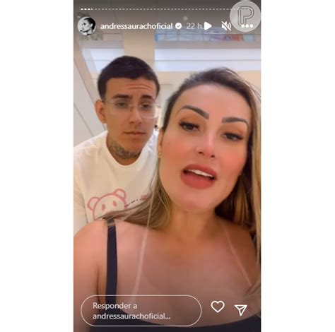 Filho De Andressa Urach Faz Revela O Ap S Gravar Novo V Deo Porn A M E Cora O Quebrado