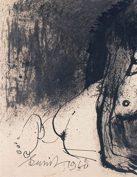Sunil Das Nude Ink And Charcoal On Paper By Indian Artist Sunil Das In Stock For Sale At
