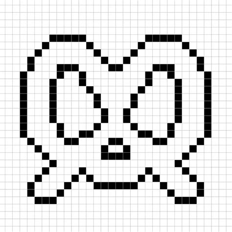 Cómo Dibujar Un Pretzel En Pixel Art Mega Voxels