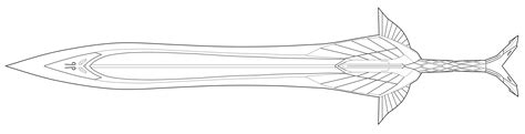Elven Sword lineart by andrewbig on DeviantArt