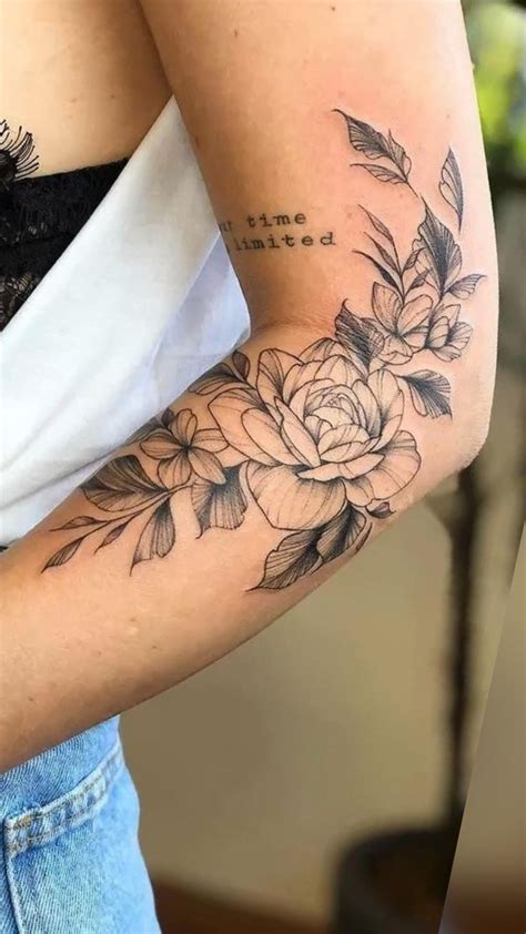 tatuagem delicada Tatuagem braço inteiro feminino Tatuagem mulher