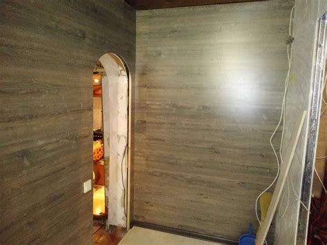 Отделка стен ламинатом | Пикабу