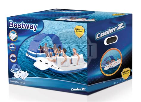 WIELKA WYSPA MATERAC TROPICAL BREEZE - BESTWAY 43105 - baseny-warszawa.pl