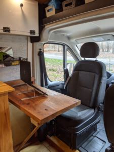 ingenious camper van office ideas  work   road