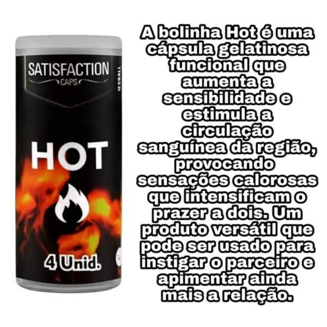 IESBALL HOT CÁPSULAS PARA MASSAGEM CORPORAL SATISFACTION CAPS Shopee Brasil
