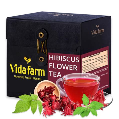 Hibiscus Tea Bags Natural Dried Hibiscus Flowers Tea Bags