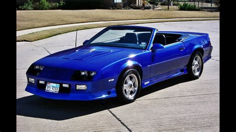 Descubrir 47+ imagen 1991 camaro convertible - Abzlocal.mx