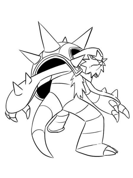 Pokemon Chesnaught Coloring Pages Free Printable The Best Porn