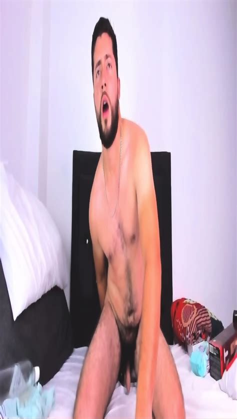 Sexy Webcamer Fucks His Ass With A Dildo