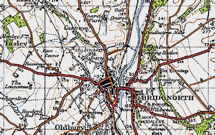 bridgnorth  maps books memories francis frith