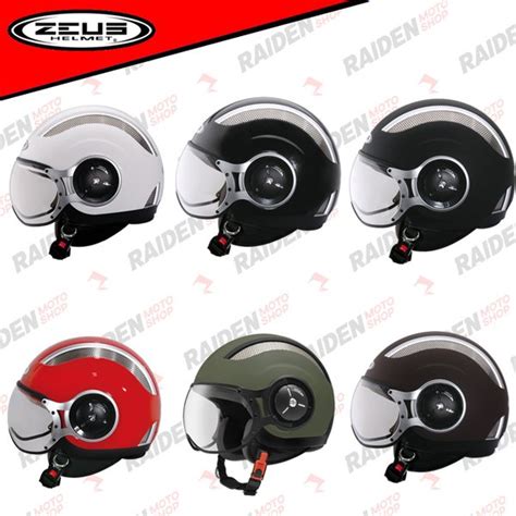 Jual Zeus Zs Zs Retro Helmet Di Lapak Raidenmotoshop Bukalapak