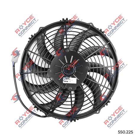 Eletroventilador Universal Spal Soprante Polegadas P S Em S