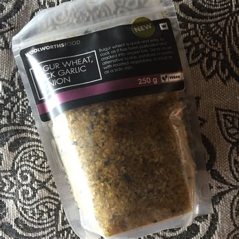 Woolworths Food Bulgur Wheat Black Garlic Onion Review Abillion