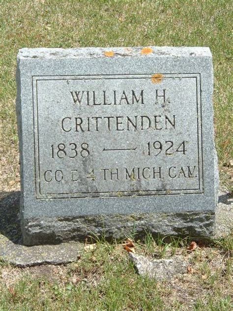 William Harrison Tip Crittenden 1838 1924 Find A Grave Memorial