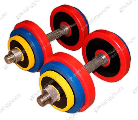 Гантели 20 кг купить в интернет-магазине
