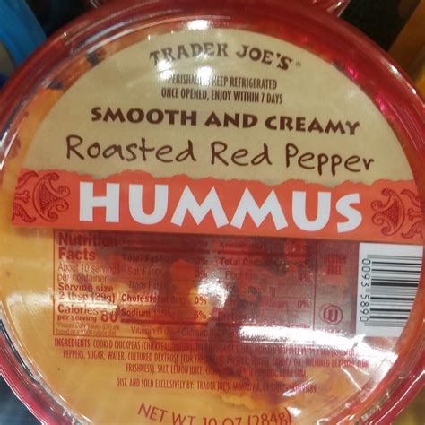 Trader Joe S Roasted Red Pepper Hummus Reviews Abillion