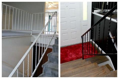 How To Paint Metal Handrails Metal Stair Railing Metal Handrails