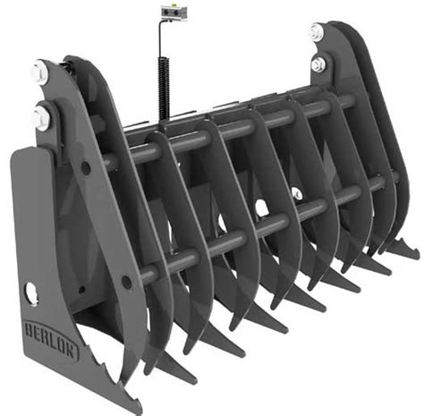 Berlon Mini Root Rake Grapple: Versatile Attachment for Mini Loaders