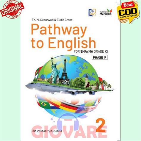 Jual Buku Pathway To English Kelas 11 Erlangga Kurikulum Merdeka Pathway To English 2 Km