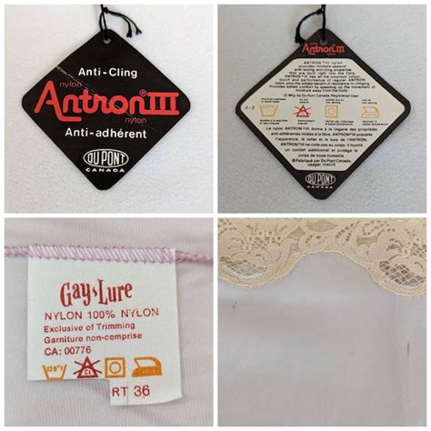 1970s BNWT Gay Lure Lilac Slip Dress Gem