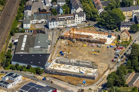 Schwelm Aus Der Vogelperspektive Baustelle Zum Neubau Eines