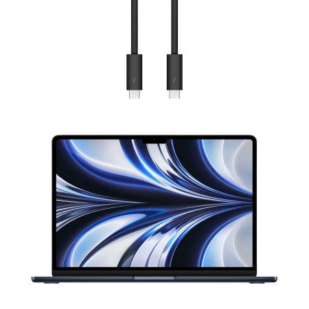 Official Apple Black Thunderbolt 3 Pro USB-C to USB-C 2M Cable - For ...