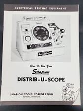 Vintage Snap On Anal O Scope Mt B Good Original Oscilloscope For