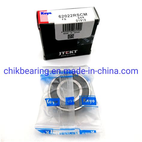 Koyo Rubber Seal Ball Bearing Rscm Rscm Rscm Rscm