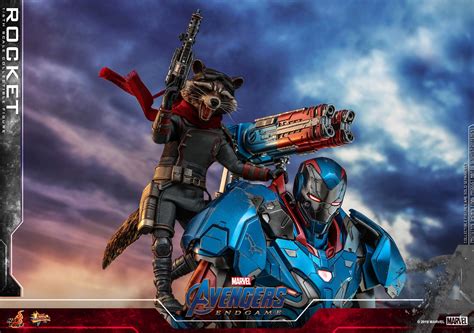 Avengers Endgame Rocket Figure By Hot Toys The Toyark News