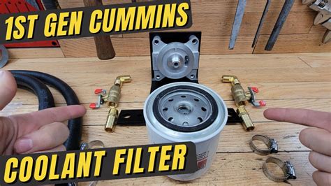 Coolant Filter Installation 1st Gen Cummins YouTube