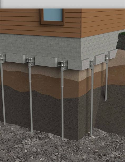 Push Piers DriveTech Helical Foundation Systems