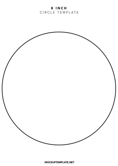 printable circle templates