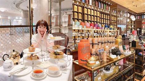 TWG Tea 茶沙龍精品店台北101雙人下午茶品嘗貴婦級餐點拍了很多美照 現在夯什麼