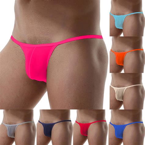 Mens G String Thong Bulge Pouch Panties Micro Bikini T Back Underwear Briefs EBay