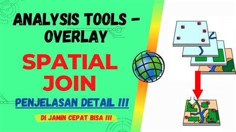 Arcgis Analysis Tools Overlay Spatial Join Penjelasan Detail