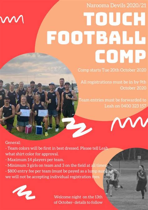 Narooma Devils Touch Footy news