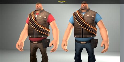 Beta Heavy [team Fortress 2] [works In Progress]