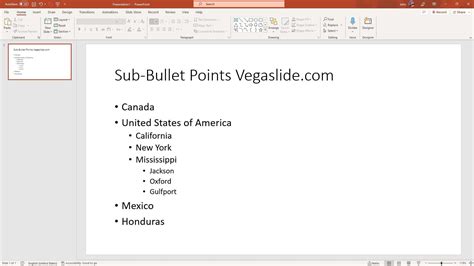 How To Indent Bullet Points In Powerpoint Table Free Power Point